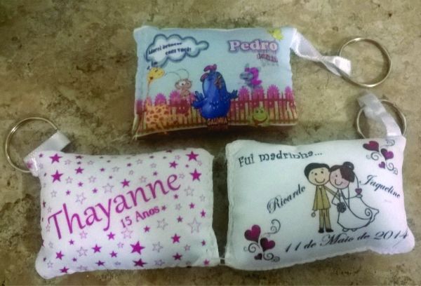 Almofadas Chaveiro Personalizados